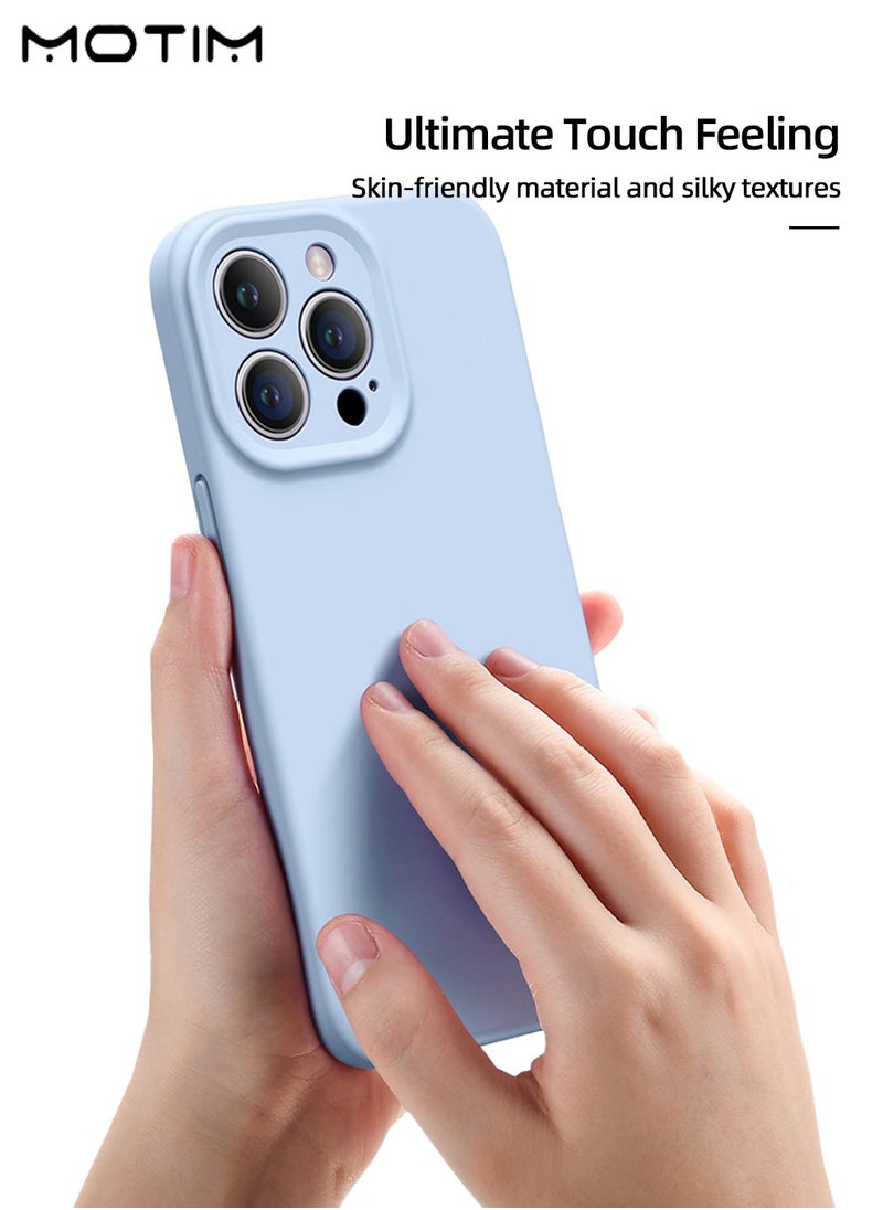 Motim Liquid Silicone Case Cover for Liquid Silicone Case Cover for iPhone 16 Pro/16 Pro Max, Camera Protection, Silky-Soft Touch Full-Body Protective Phone Case, Shockproof Cover, Comfortable Hold Touch Feeling and Anti-fingerprint  - Image 2