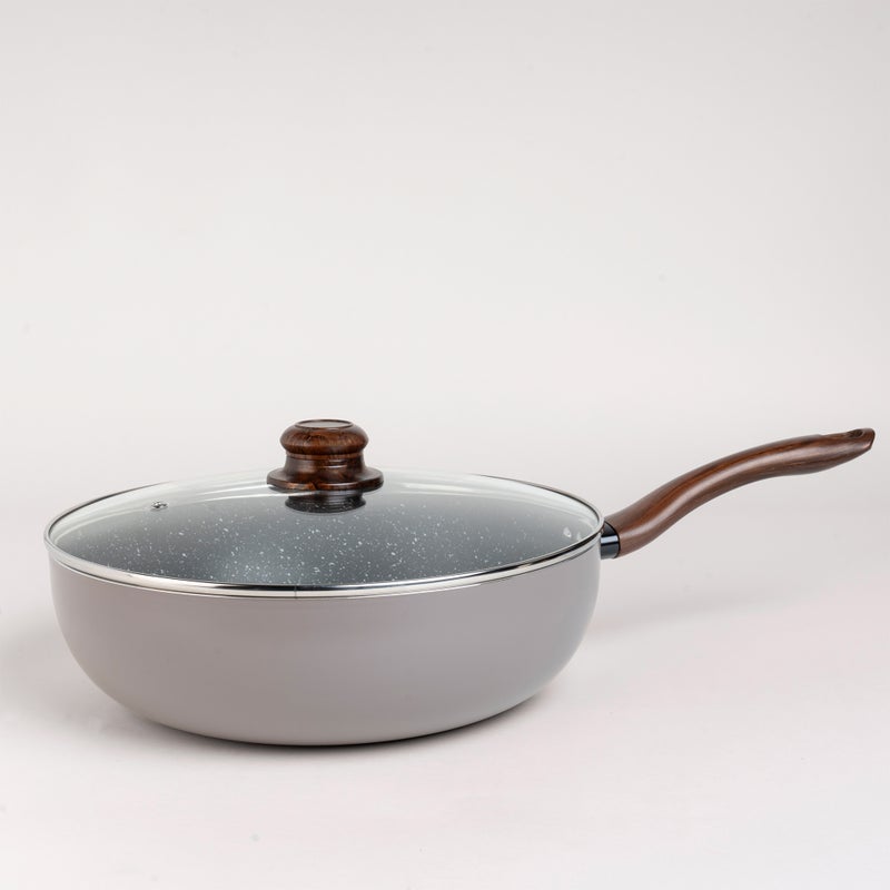 Alberto brown deep fry pan 30 cm - Image 2