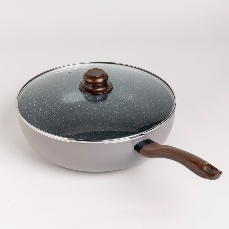 Alberto brown deep fry pan 30 cm - Image 1