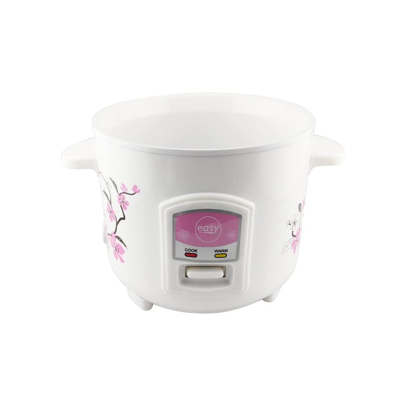 EASY Small Electric Rice Cooker RC 0.6 L with Free Aluminum Additional Bowl and 2 Year Warranty (Ideal for 1 to 2 Person) | No Cooking Plate Required - Image 4