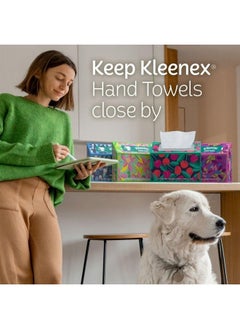 Kleenex Disposable Paper Hand Towels, 6 Boxes, 60 Tissues per Box (360 Total Tissues), Packaging May Vary  - Image 2