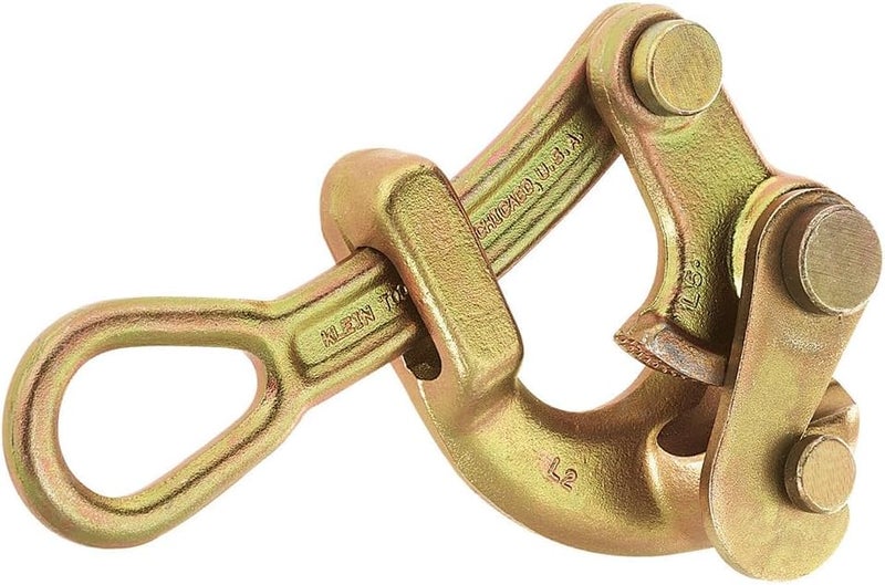 Klein Tools Grip Havens Grip Wire Pulling Tool with Swing Latch for 0.125-Inch to 0.50-Inch Cable Diameter, Maximum Load 5000-Pound - Image 1