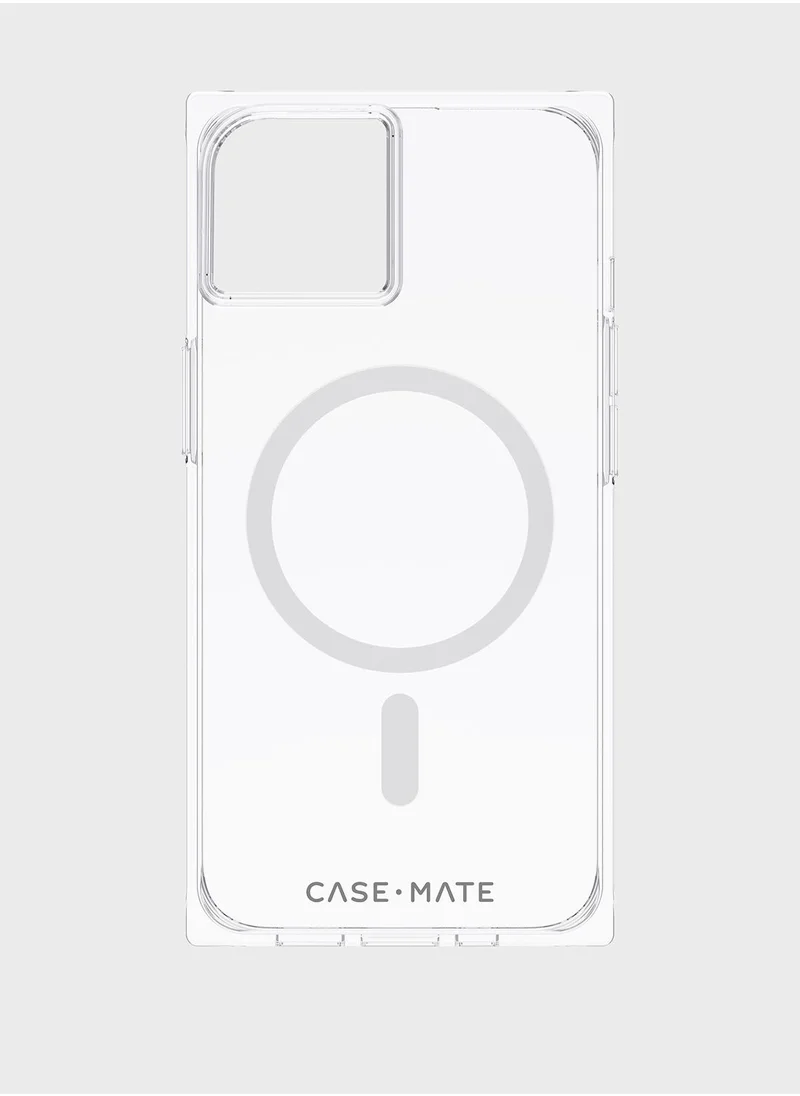 CASE-MATE Blox Clear Frost With Magsafe Iphone 14 Case