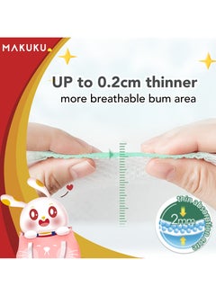 MAKUKU Comfort Fit Pants Diapers - Size 7 (17+kg) | 24+ months | 160 Pieces  - Image 5