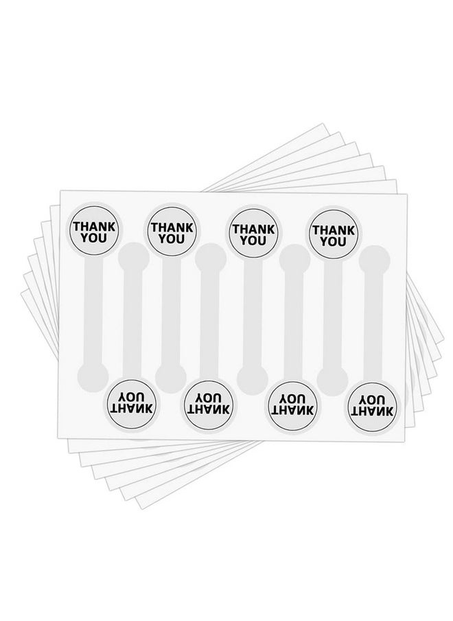 Besttile - Transparent Tamper Evident Labelsclear Seals For Food Drink Lids1X4 Inch504 Pcs Per Pack - Image 1