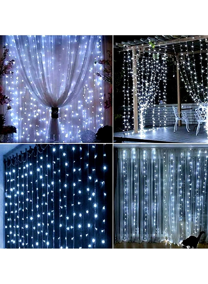 zayo ضوء ستارة LED أبيض بارد 3م × 2م - Image 3