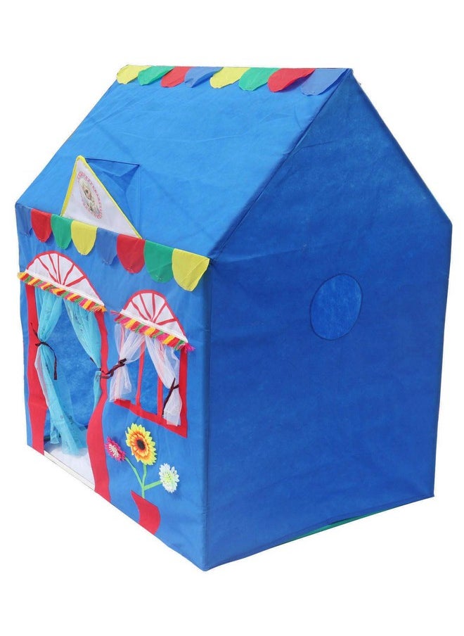 HomeCute Homecute Boy'S And Girl'S Hut Type Toys Jumbo Size Play theme tent house (Blue) for kids  - Image 5