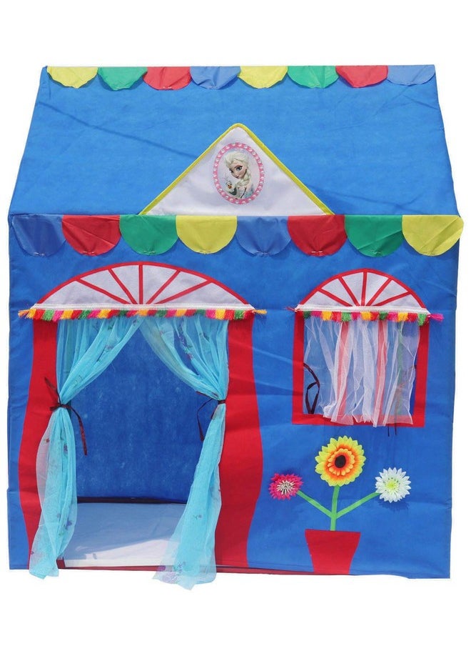 HomeCute Homecute Boy'S And Girl'S Hut Type Toys Jumbo Size Play theme tent house (Blue) for kids  - Image 4