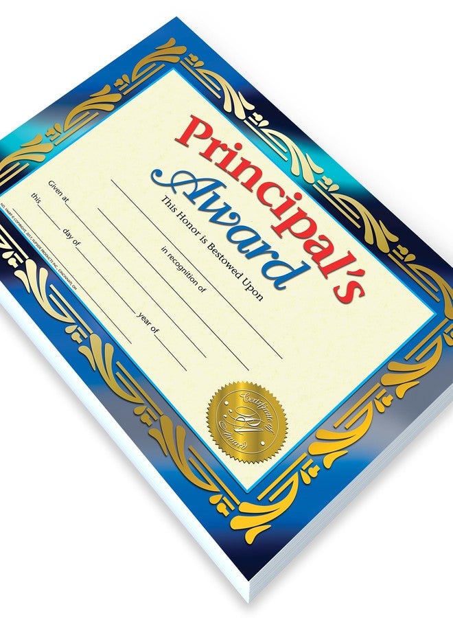 Hayes Flipside Products Hayes Principal's Award Certificate, Recognition, Award Student Achievement, Incentive, Full-Color Matte Finish, 8.5" x 11", 30 Pack - Image 5