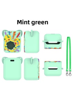 Generic For Bitzee 3 Generation Interactive Toy Pet Machine Silicone Protective Case Anti-fall Latest Version Shell-Product Color:C36 Mint Green  - Image 1