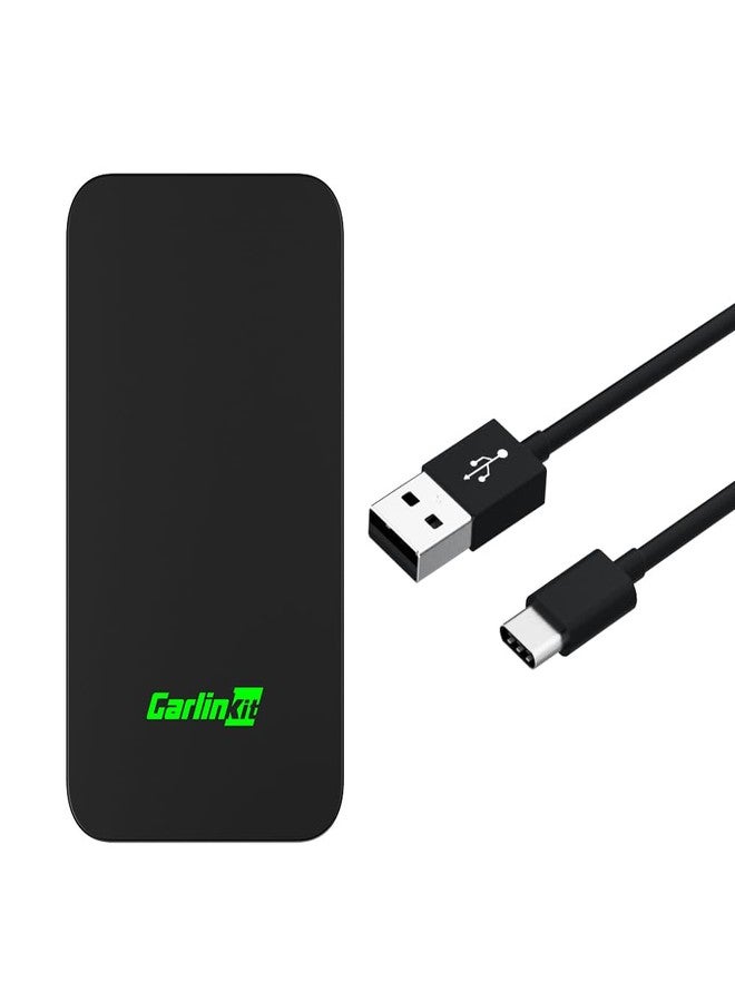 Carlinkit 5.0 2air Wireless CarPlay & Android Auto Wireless Adapter,2 in 1 wireless Adapter for Factory Wired CarPlay and Android Auto Cars,Plug and Play,5GHz WIFI automatic connection - Image 1