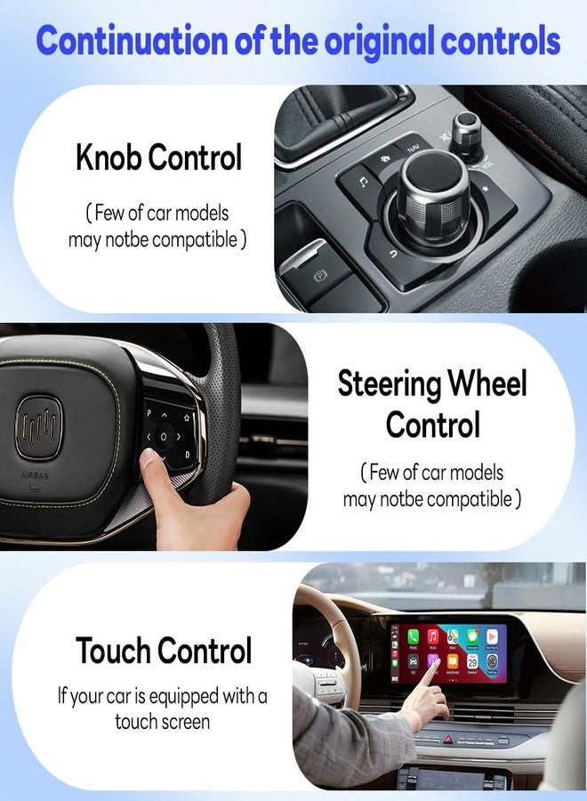 Carlinkit 5.0 2air Wireless CarPlay & Android Auto Wireless Adapter,2 in 1 wireless Adapter for Factory Wired CarPlay and Android Auto Cars,Plug and Play,5GHz WIFI automatic connection - Image 5