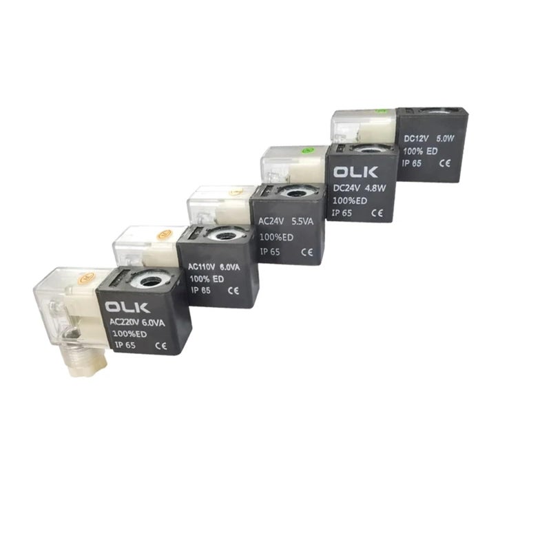 4V420 Coil DC24V Terminal Solenoid Valve Coil 3V Series 4V Series 12V 24V 110V 220V - Image 2