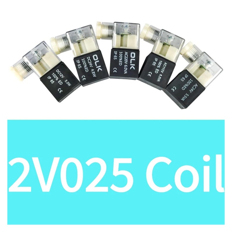 4V420 Coil DC24V Terminal Solenoid Valve Coil 3V Series 4V Series 12V 24V 110V 220V - Image 3