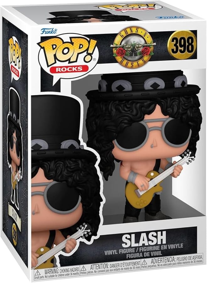 Funko Pop! Music: Hard Rock Guns N Roses - Slash (Shirtless) (1990's) #398