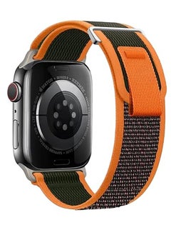 Strap Compatible with Apple Watch Band Series Ultra 8 7 6 5 4 3 2 1 SE 49mm 45mm 44mm 42mm Women Men Sport Loop Band, Nylon Alpine Loop Replacement for iWatch Bands