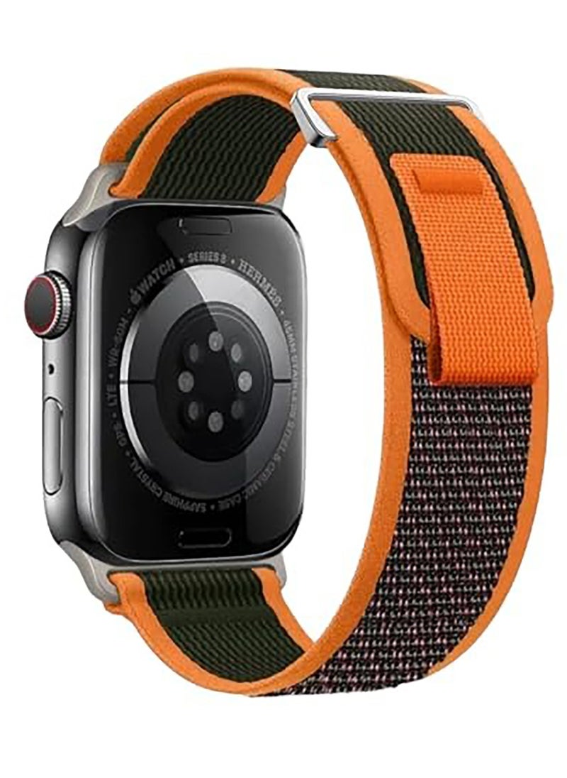 Generic - Strap Compatible with Apple Watch Band Series Ultra 8 7 6 5 4 3 2 1 SE 49mm 45mm 44mm 42mm Women Men Sport Loop Band, Nylon Alpine Loop Replacement for iWatch Bands - Image 1