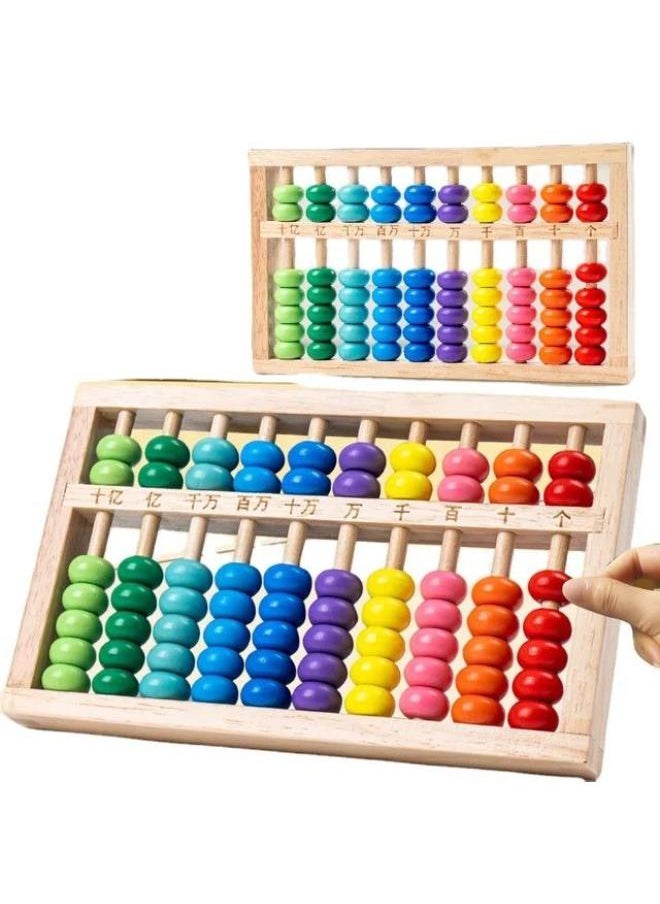 Generic - Wooden Educational Beads Counte - yossi mass 10 columns - Image 1