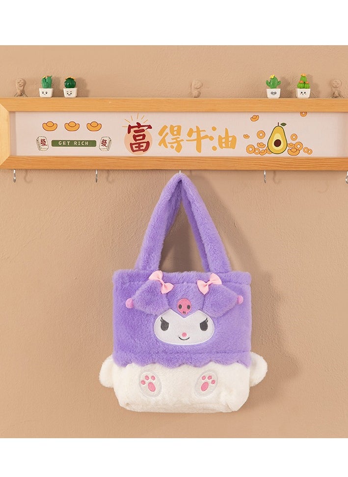 Sanrio Cute plush toy cartoon plush bag handbag  - Image 1