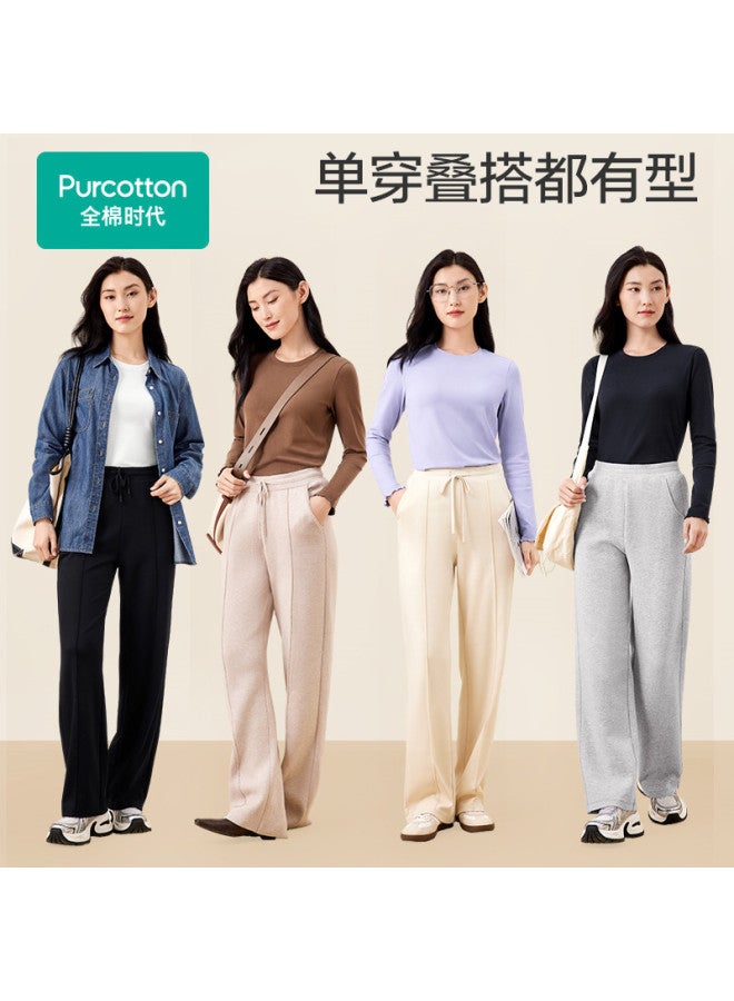 purcotton Ladies' Knit Sweaters For Autumn And Winter, Versatile And Fashionable For Layering, Ideal For Casual And Commuting Wear With Ease Of Movement - Image 3