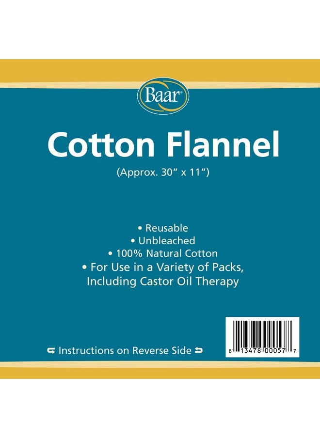 baar Cotton Flannel Castor Oil Pack  - Image 2