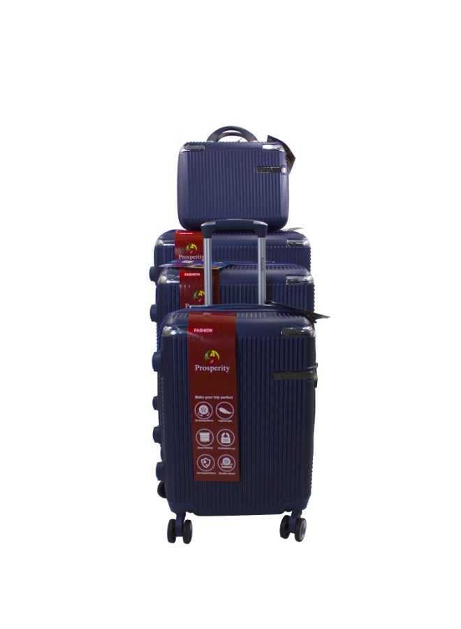 الازدهار أمتعة Prosperity المتميزة القابلة للتوسيع مع 8 عجلات صامتة، خفيفة الوزن من مادة ABS+PC، مقاسات متعددة للسفر الفاخر - Image 1