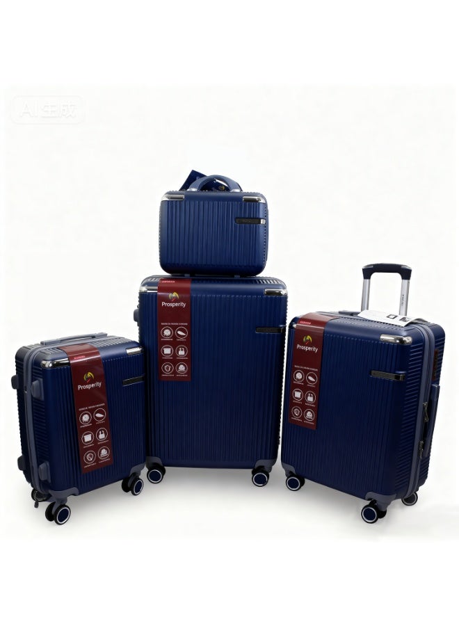 الازدهار أمتعة Prosperity المتميزة القابلة للتوسيع مع 8 عجلات صامتة، خفيفة الوزن من مادة ABS+PC، مقاسات متعددة للسفر الفاخر - Image 2