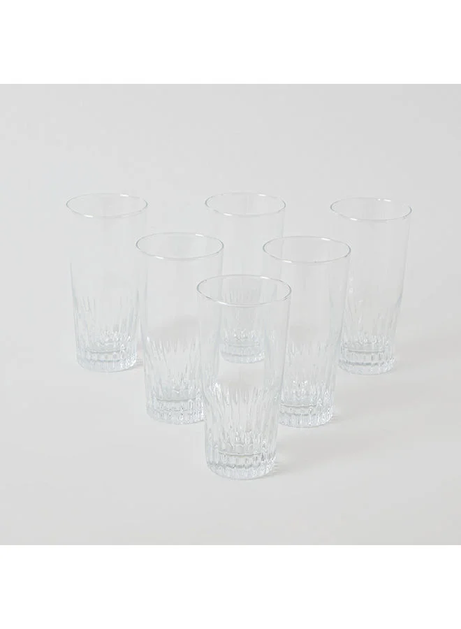Home Box Atlanta 6-Piece Tall Tumbler Set 330 Ml