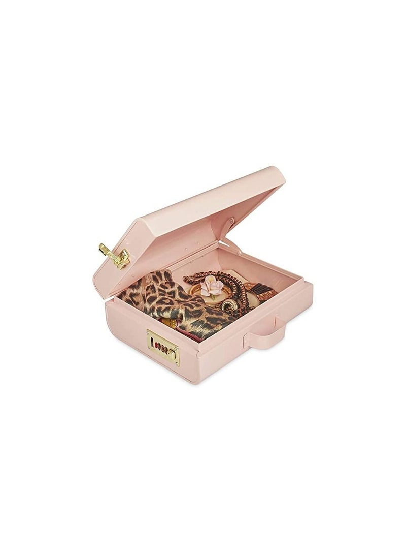 Elan Briefcase Storage Trunk, Jewelry And Makeup Storage Chest Lock - Image 2