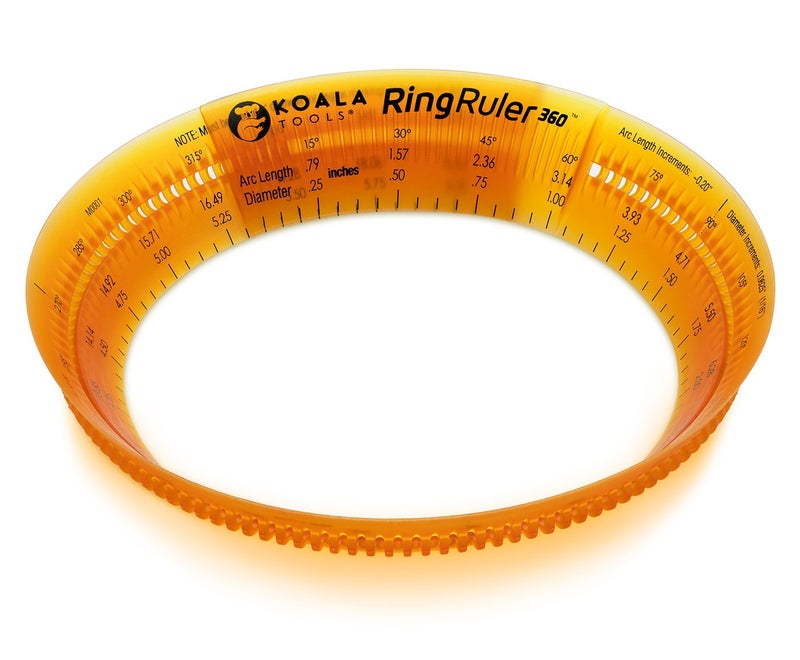 Koala Tools | Ring Ruler Combo Pack - Circle Stencil & Templates Tools | 1"- 3.5" & 3" - 6" Adjustable Diameter - Geometric Tool for Drawing Circles - Image 3
