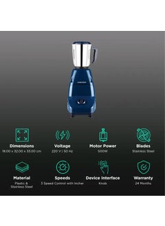 morphy richards morphy richards champ neo 500W mixer grinder 640125  - Image 2