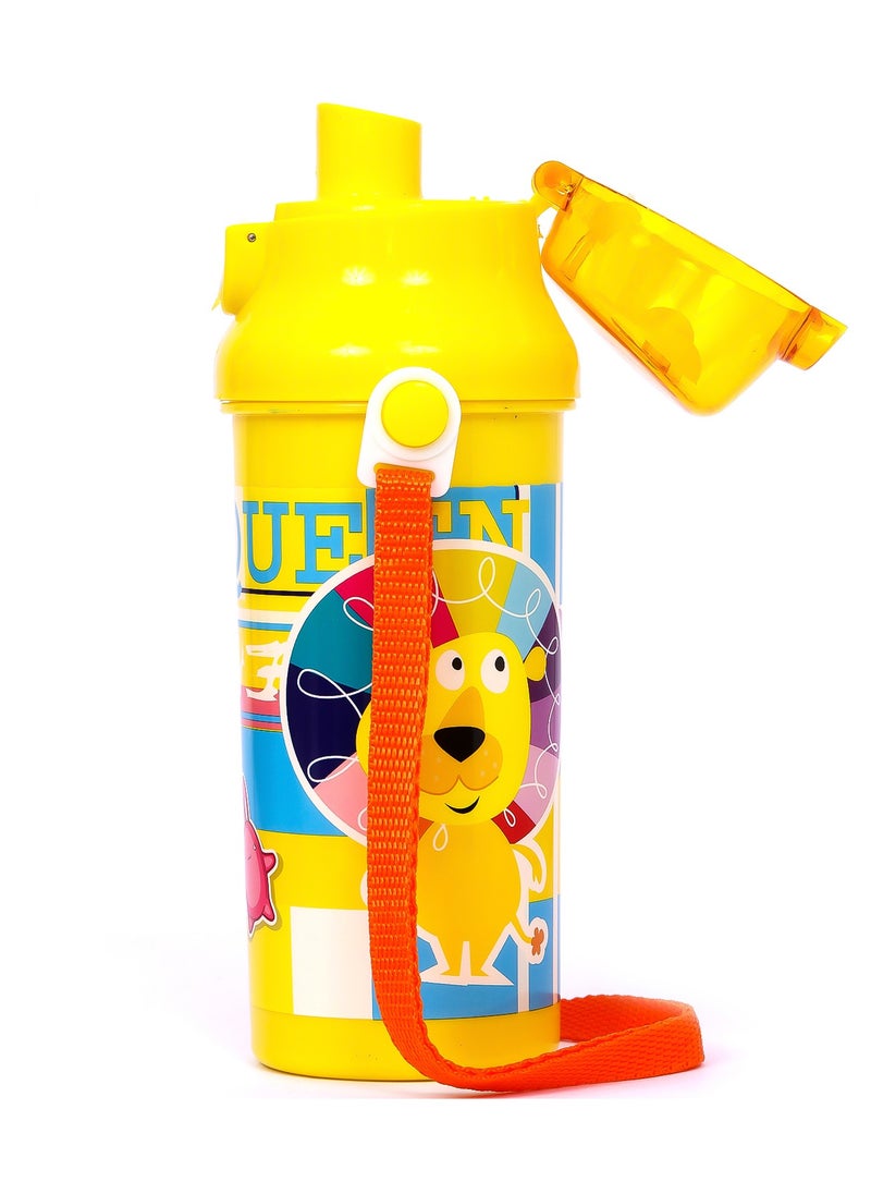Eazy Kids Water Bottle 600Ml - Yellow  - Image 5
