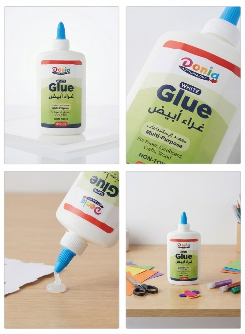 Donia White Multi-Purpose Glue 250ml - Image 2