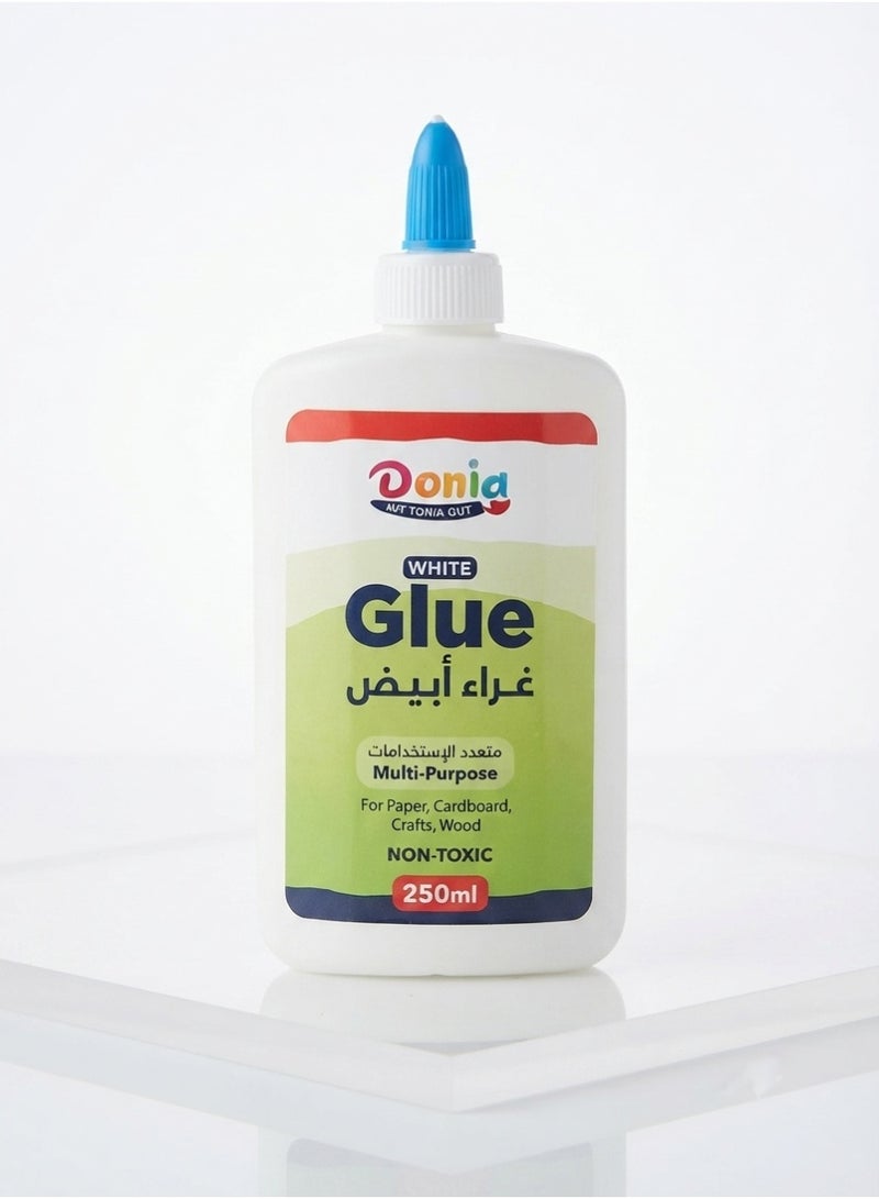 Donia White Multi-Purpose Glue 250ml - Image 1