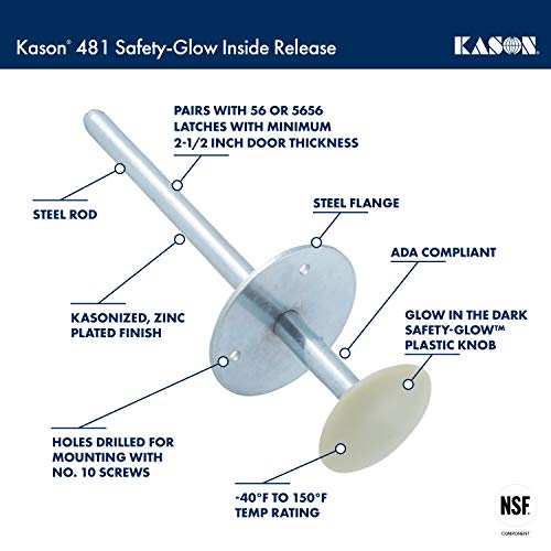 Kason 0481A Safety Glow Inside Release Handle, 10481A00600 - Image 3
