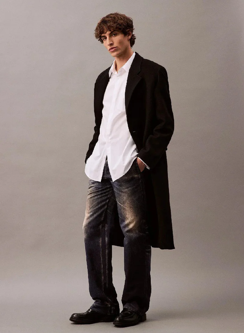 Calvin Klein Pocket Cotton Button-Down Shirt