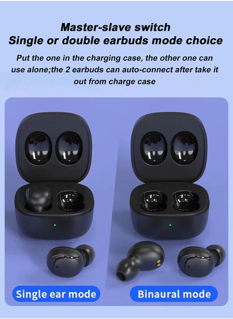 POWER LIFE - XY-30 True Wireless Earbuds,Wireless Earbuds Bluetooth TWS Headphones Earphone, IPX4 Waterproof Earphones Built-in ENC Noise Cancellation Mic for iPhone, Android, Pad, Sports, Workout - Image 1