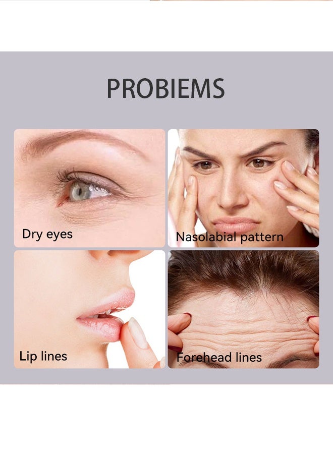 DEROL Silky Smooth，Wrinkle Repair Moisturizing Multi Balm Stick, Anti-wrinkle Face Balm Eye Balm Body Hydrating Face Moisturizer, Wrinkle Balm Stick Face Skin Collagen Moisturizer for Dry Skin (7g/0.246 oz) - Image 5