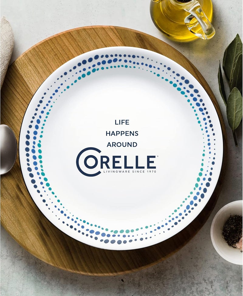 Corelle طقم أدوات المائدة كوريل أوشن بلو 16 قطعة - Image 4
