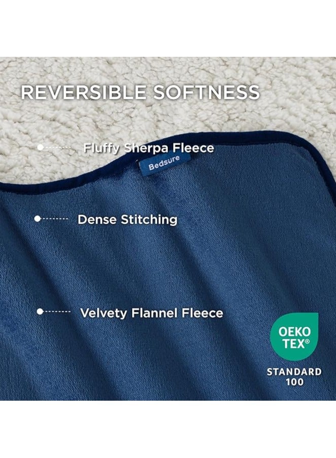 Moro Moro Reversible Waterproof Dog Blanket – Sherpa & Flannel, Ultra-Warm & Cozy  - Image 2