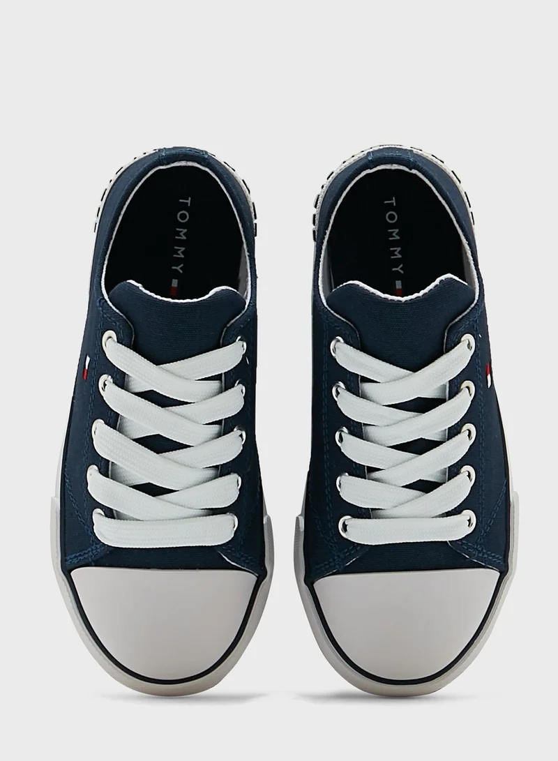 TOMMY HILFIGER Kids Lace Up Sneakers