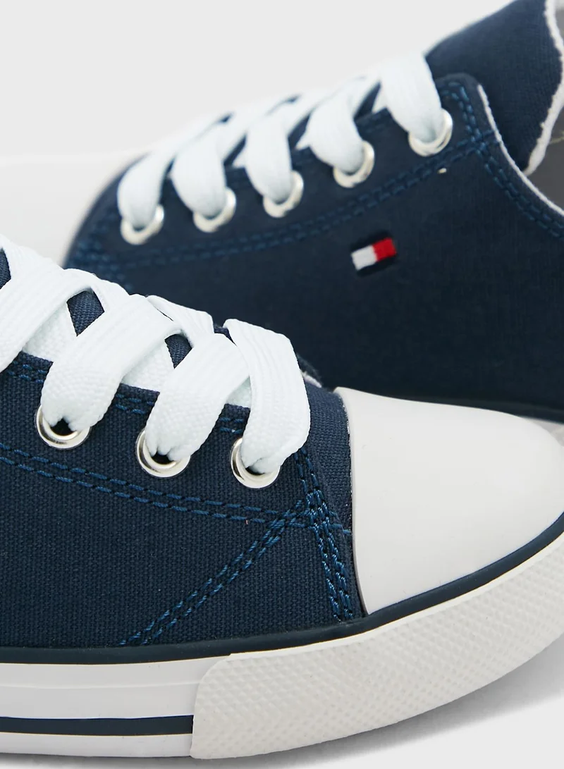 TOMMY HILFIGER Kids Lace Up Sneakers