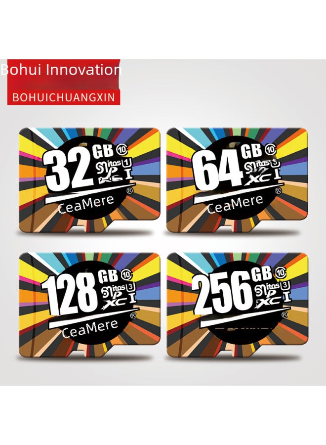 Colorful Dash Cam High Speed Card 16g 32g 64g 128gtf Storage Card Surveillance Memory Digital Computer Storage-Capacity:256GB - Image 2