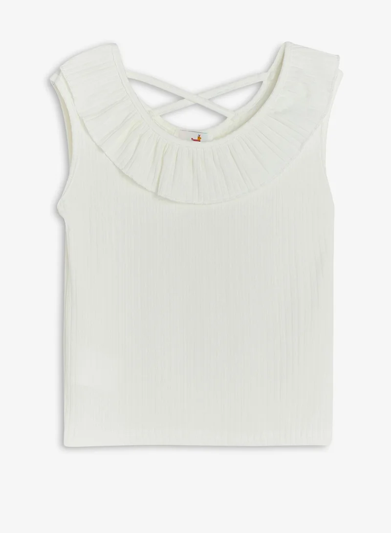 بنياتا بلوزة بكشكش