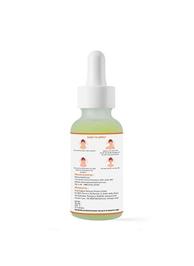 Dark Circle Healer Niacinamide (30 Ml Pack Of 1) ; Reduce Wrinkles Dark Circles And Fine Line ; Powered With Retinol Hyaluronic Acid Arginine & Vitamin C ; Chemical Free