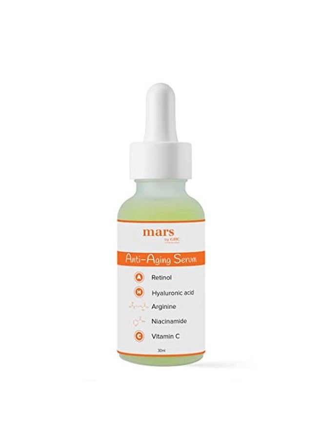Dark Circle Healer Niacinamide (30 Ml Pack Of 1) ; Reduce Wrinkles Dark Circles And Fine Line ; Powered With Retinol Hyaluronic Acid Arginine & Vitamin C ; Chemical Free