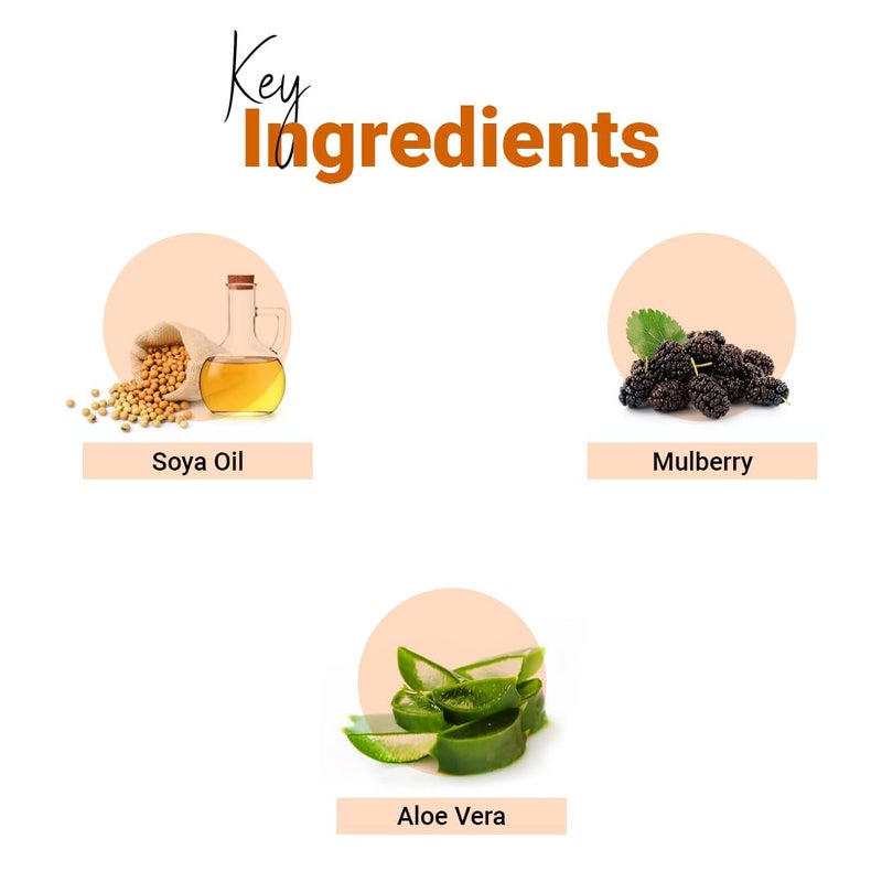 Vedic Line Vedicline Onglow Facial Kit For Glowing Smooth And Clear Skin With The Goodness Of Aloe Vera Vitamin C And Mulberry Extracts 500ml  - Image 4