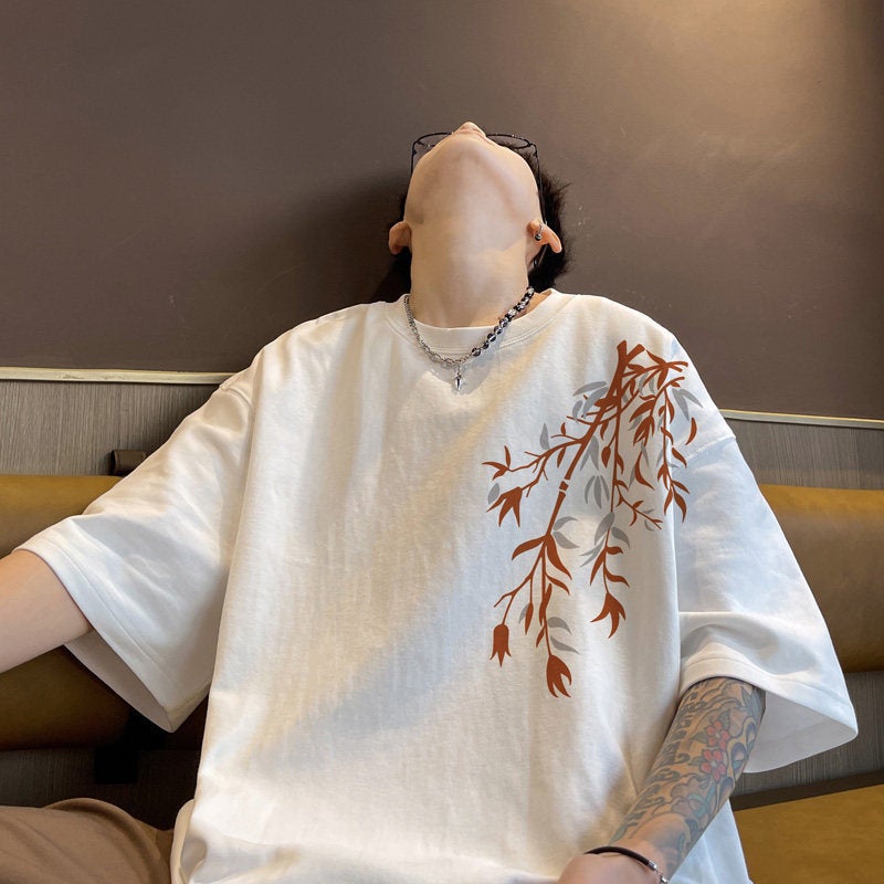 New Chinese Style National Style T-Shirt Men'S Short-Sleeved Summer All-Match Fashionable Brand Half-Sleeved Men'S Top - Image 2