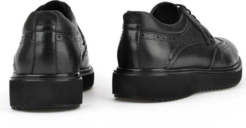 Ziya Men's Leather Shoes 1511025Z285 Black