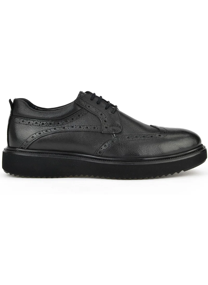 Ziya Men's Leather Shoes 1511025Z285 Black